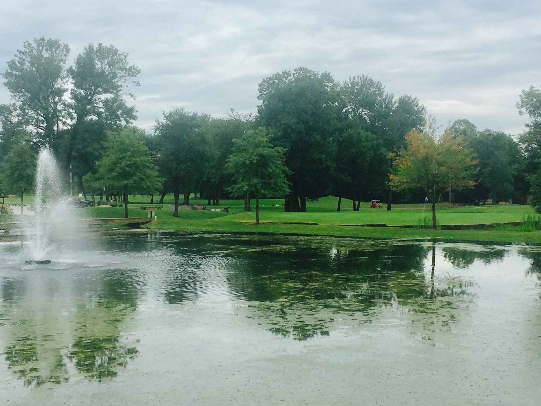 Signature Hole 9 Fountain